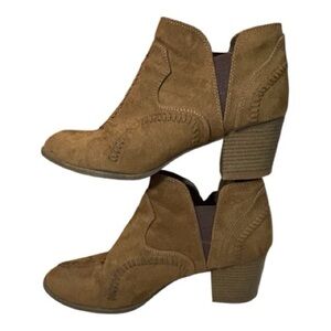 Indigo Rd side cutout heeled ankle boots booties shoes